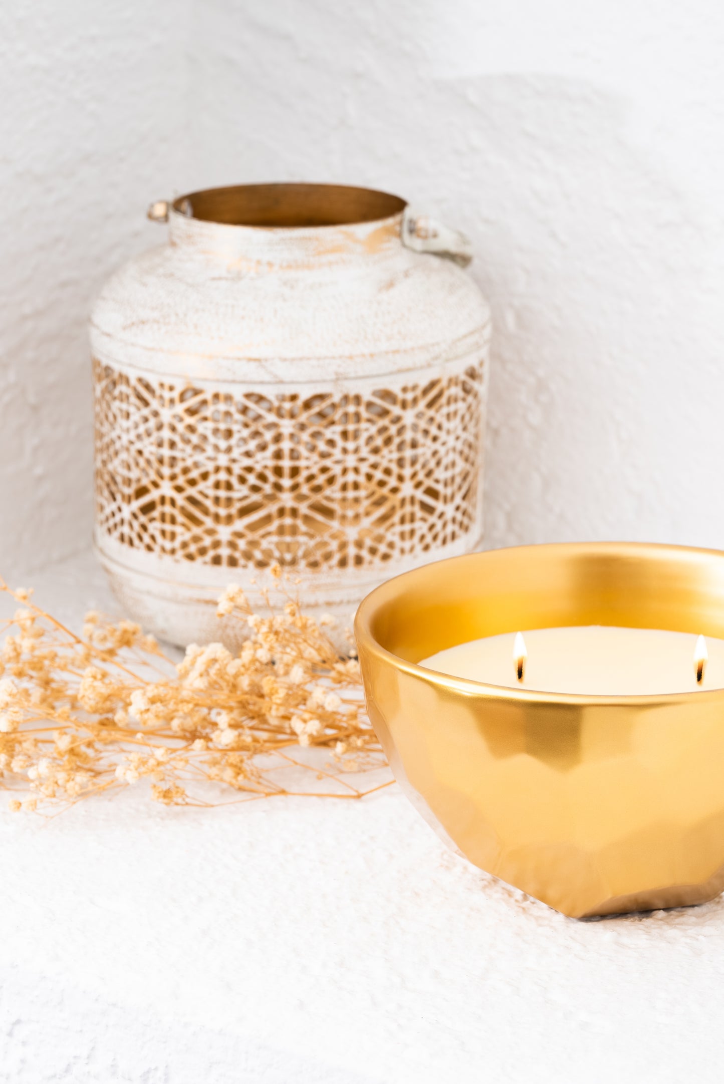 TOI GOLD LUXURY CANDLE - FLORAL